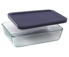 Pyrex 10-Piece Simply Store Glass Food Container Set - Blue