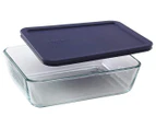 Pyrex 10-Piece Simply Store Glass Food Container Set - Blue