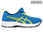 ASICS Boys' Grade School Contend 6 Running Shoes - Directoire Blue/Lime Zest