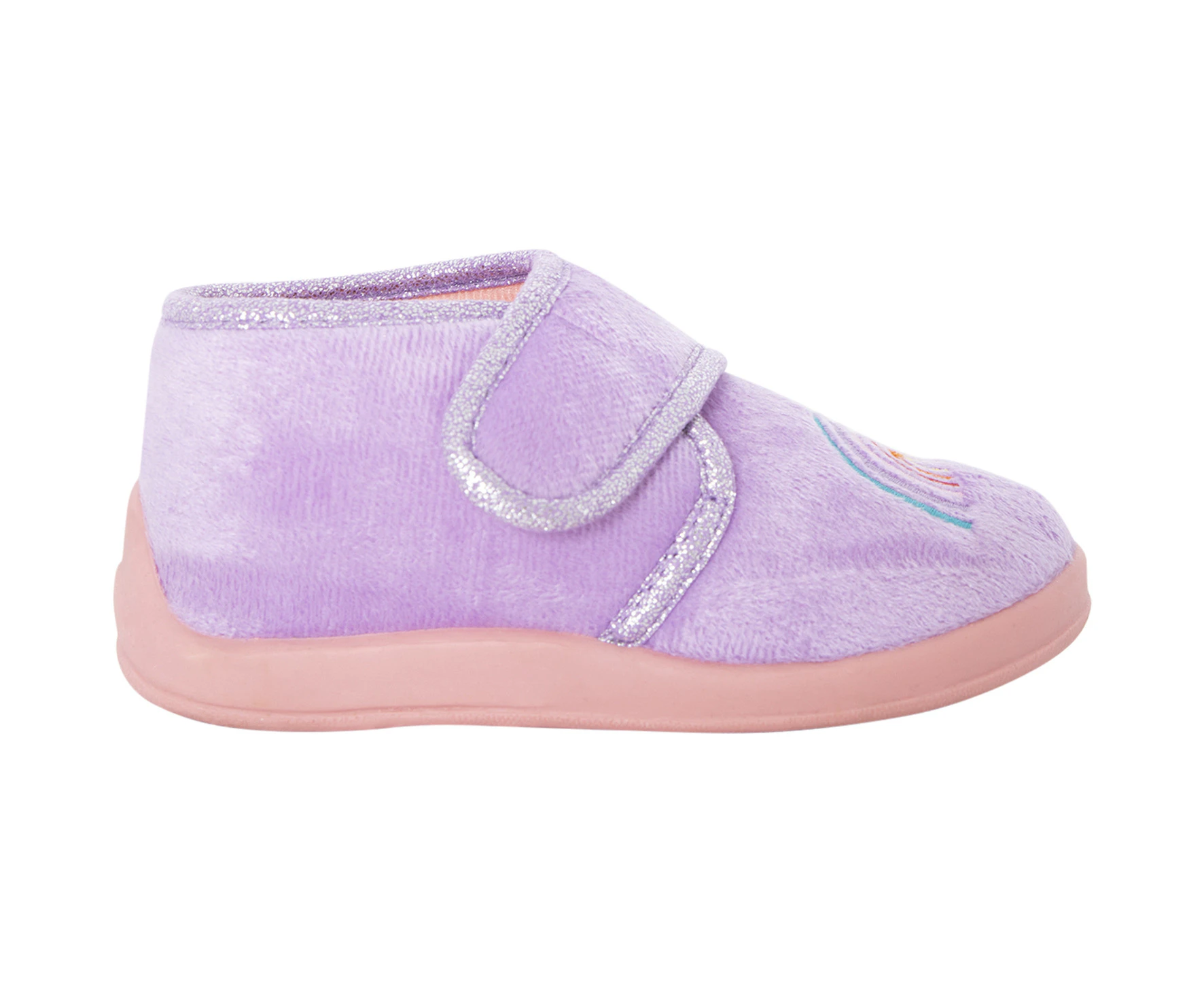 Rainbows Vybe Junior Touch Fastening Slipper Girl's - Purple