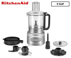 KitchenAid 9 Cup Food Processor - Contour Silver 5KFP0921ACU