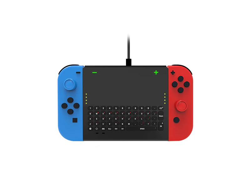 Dobe TNS-1702 2.4G Wireless Keyboard with Joy-con Holder for Nintendo Switch Game Console