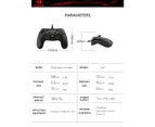 Redragon G807 USB Wired Gamepad for PS4 PS3 for Xbox for Nintendo Switch Game Console Dual Motor Vibration Game Controller for PC Computer