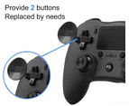 bluewireless-2--P912 Wireless Wired Bluetooth Gamepad for PS4 Game Controller for PlayStation 4 PS3 Android PC Windows 7 8 10 Built-in Touch Pad Speak