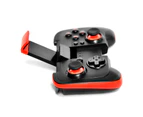 red--SAITAKE STK-7002X Wireless bluetooth Gamepad for PUBG Mobile Joystick for iOS Android Mobile Phone Game Controller