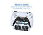 JYS Wireless Bluetooth 3.0 Keyboard Chat Pad for Playstation 5 PS5 Game Controller Gamepad Built in Speaker