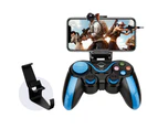 blue--S9 Wireless bluetooth BT4.0 Joystick Gamepad Game Controller For iPhone 12 11Pro XS Huawei P30 P40 Pro MI10