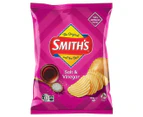 3 x Smiths Crinkle Cut Chips Salt & Vinegar 170g