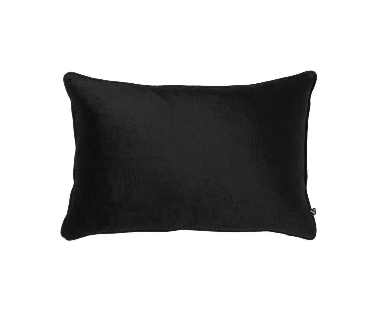 Roma Feather Cushion (Black) - 40x60cm