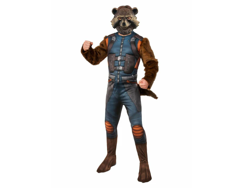 Avengers End Game: Rocket Raccoon Deluxe Adult Costume - XL