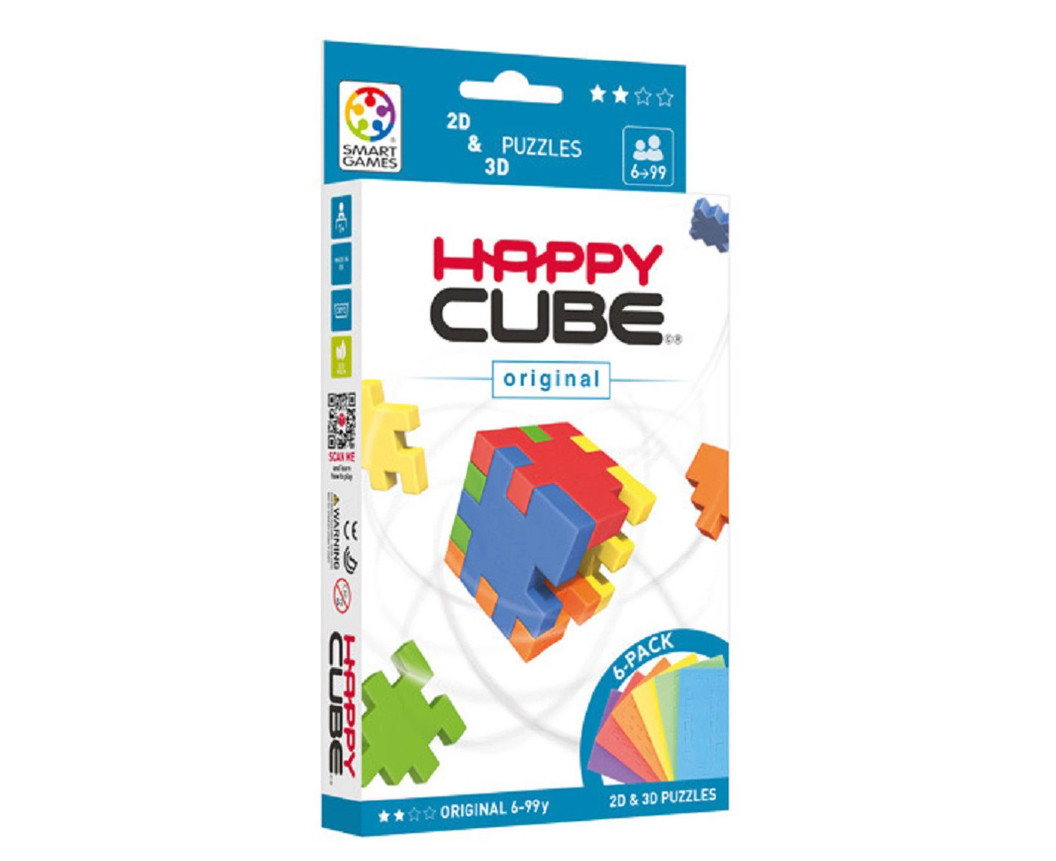 Happy Cube Original 6 Colour Pack