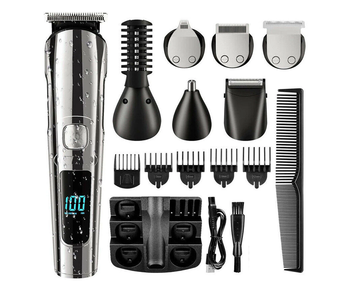 USB Rechargeable Professional Grade Electric Hair Trimming Kit