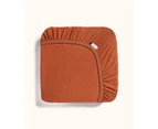 ergoPouch Organic 0.2 Tog Single Bed Fitted Sheet - Rust