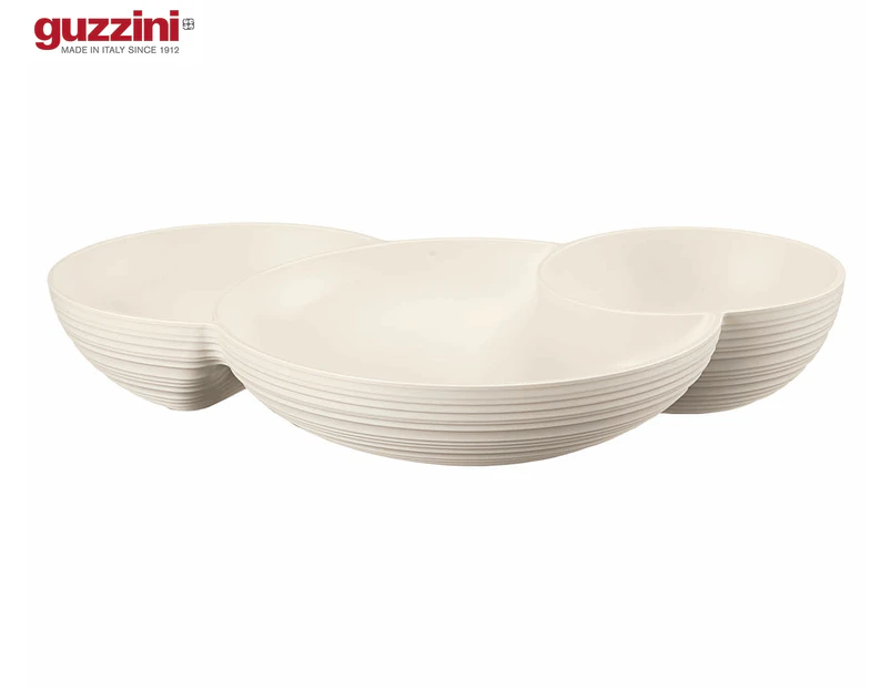 Guzzini Hors D'Oeuvres Dish - Milk White
