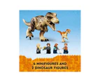 LEGO Jurassic World Dominion T-Rex & Atrociraptor Dinosaur Breakout