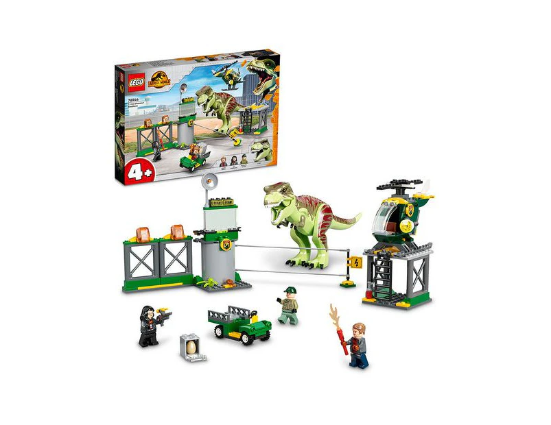 LEGO Jurassic World Dominion T-Rex Dinosaur Breakout