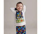 Unisex Kids Family Matching Lego Pyjama Set - Multi