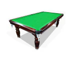 7FT Luxury Slate Pool Table Solid Timber Billiard Table Professional Snooker Game Table with Accessories