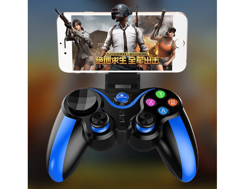 blue--Wireless bluetooth Gamepad Switch Controller Game Joystick Trigger Button For iPhone XS 11Pro MI10 S20 Note 20