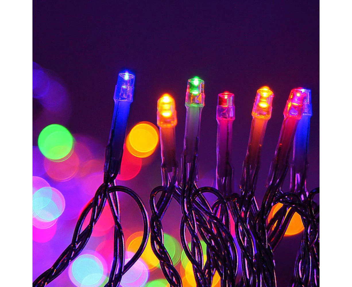 Jingle Jollys 50M Christmas Lights String Light 500 LED Colourful