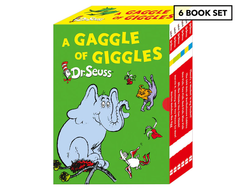 A Gaggle of Giggles Hardcover 6-Book Set by Dr. Seuss
