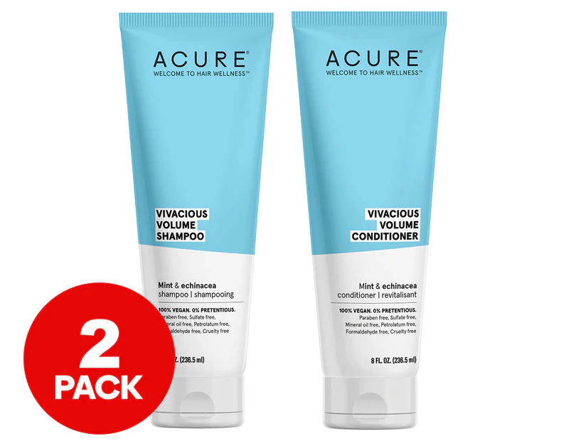 Acure Vivacious Volume Shampoo & Conditioner Duo