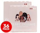 2 x Femme Organic Cotton Mini Tampons 18pk