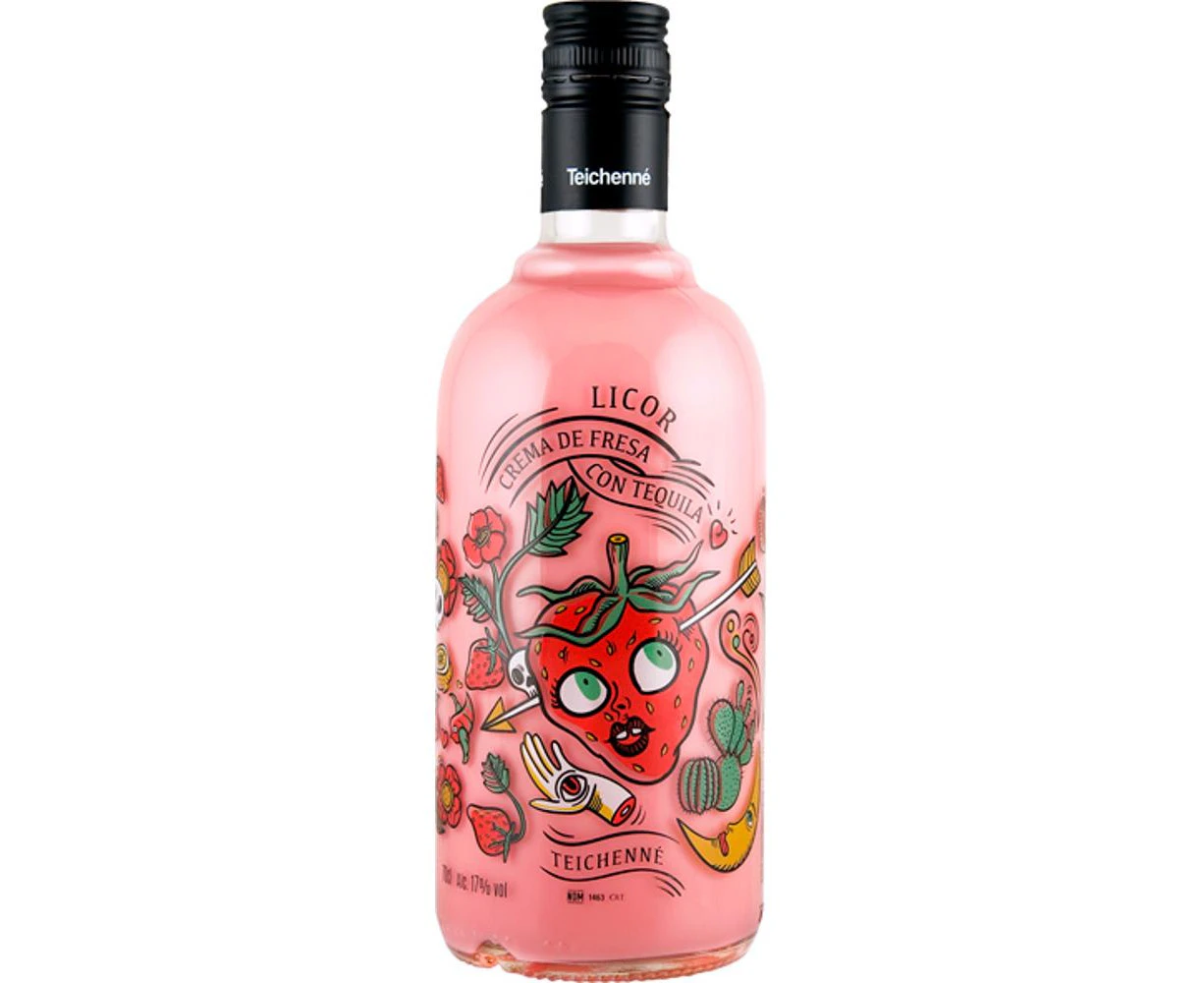 Teichenne Strawberry Cream With Tequila Liqueur 700mL