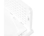 Boxsweden Foldaway 42.5x18.5cm Stackable Storage Basket/Organiser Large White