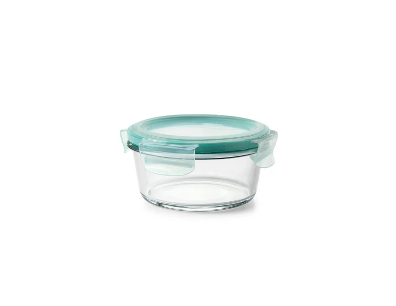 Smart Seal Glass Round Container - 400mL