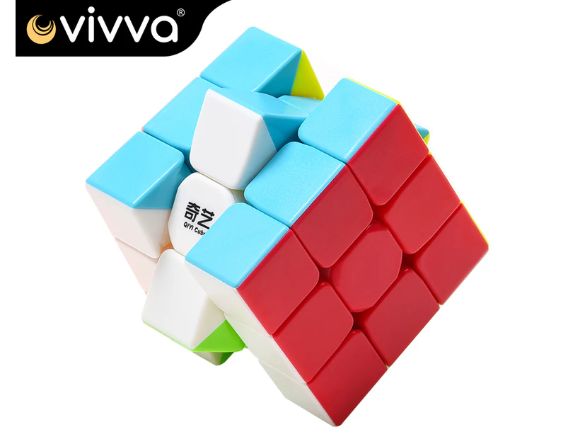 Vivva Magic Cube 3x3x3 Super Smooth Fast Speed Rubix Rubik Puzzle Pressure  Reliever