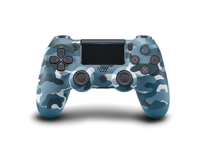 Wireless Bluetooth Joystick for PS4 Console/PlayStation Dual-shock 4 - Camouflage Blue