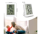 Wall Mounted Large Screen Portable Digital Thermometer High Accuracy Outdoor Indoor Tester Weather Station Hygrometer