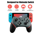 TEGAL Bluetooth Wireless Game Controller for Nintendo Switch Pro Remote Gamepad with Dual Vibration Grey