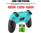 TEGAL Bluetooth Wireless Game Controller for Nintendo Switch Pro Remote Gamepad with Dual Vibration Green