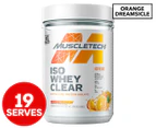 MuscleTech Iso Whey Clear Formula Orange Dreamsicle 505g