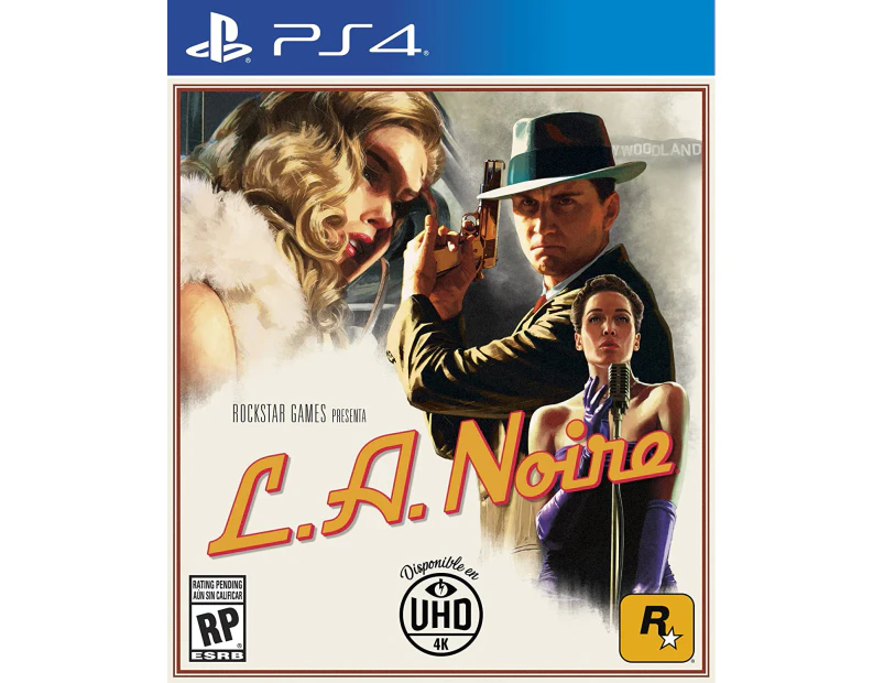 L.A. Noire Remastered LATAM PS4 Game (NTSC)