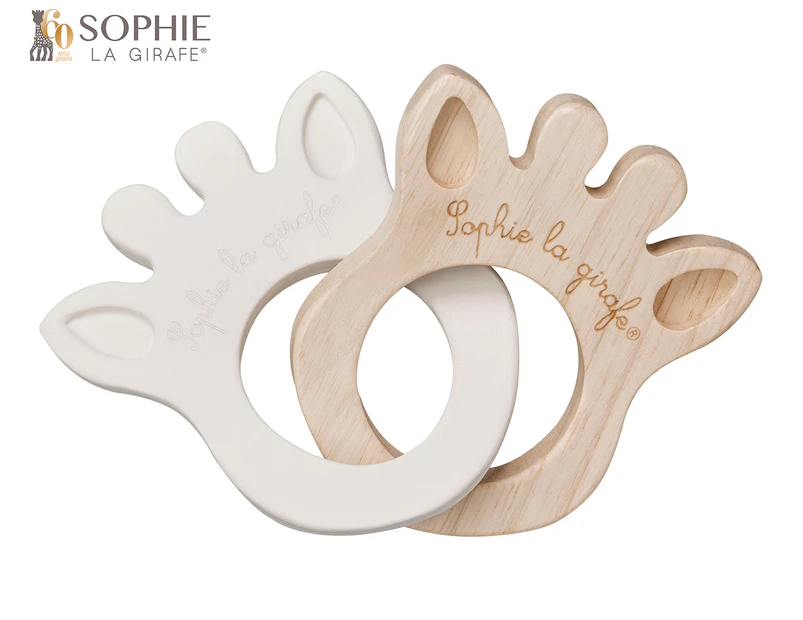 Sophie The Giraffe Silhouette Rings - White/Natural