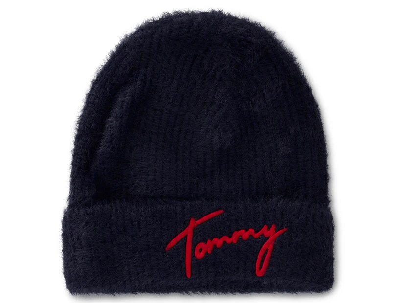 Tommy Hilfiger Dara Boucle TJ Beanie - Masters Navy