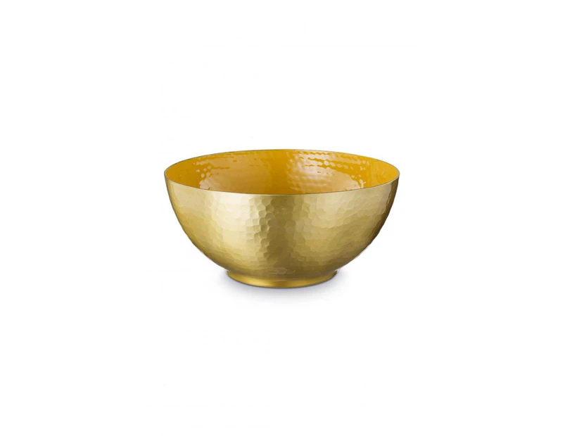 Enamelled Bowl (Yellow) - 27cm