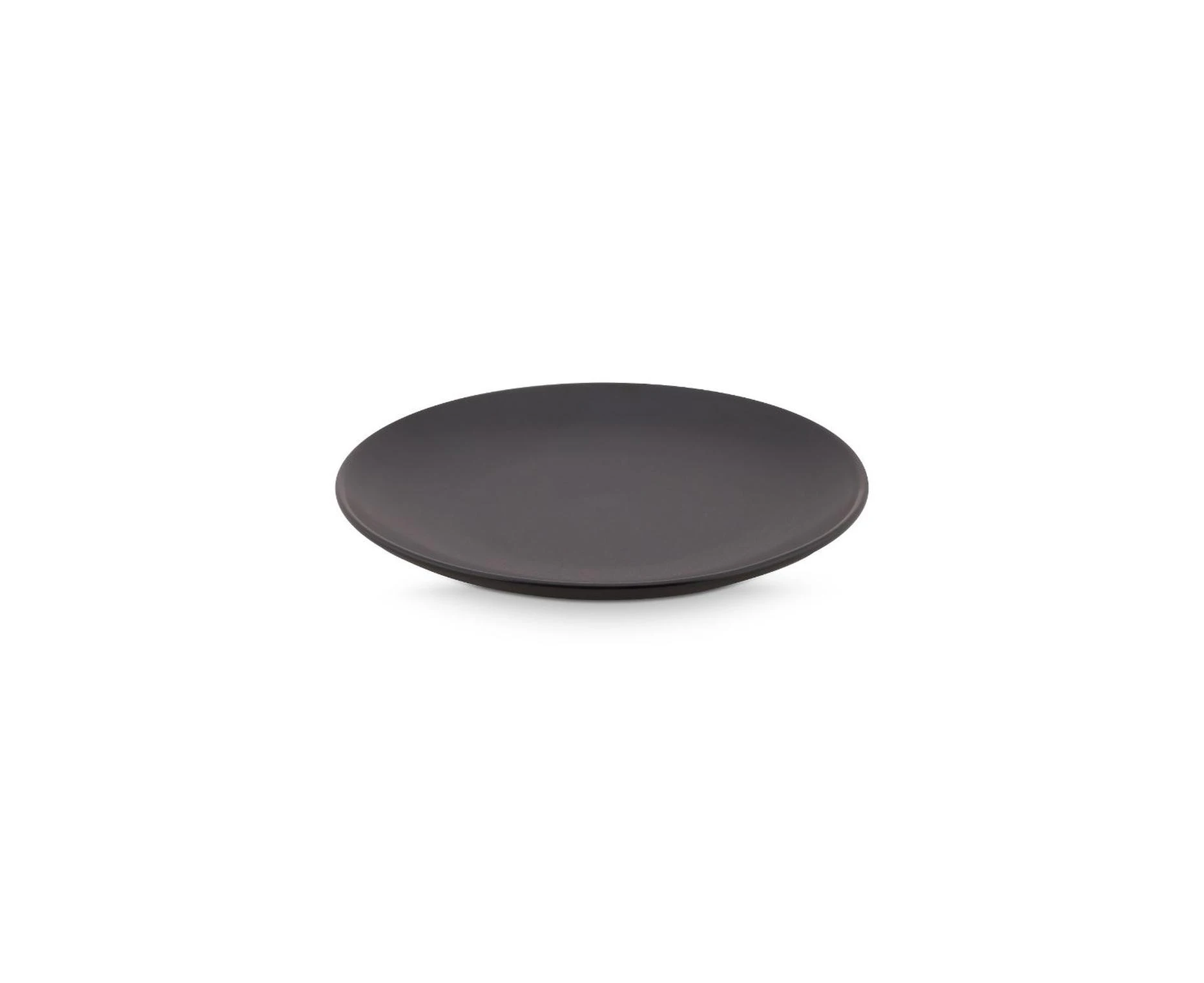 Dessert Plate (Matt Black) - 20cm