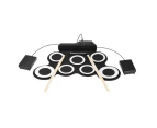 Electronic Drum Kit Musical Roll-up Drum Set for Kids