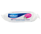 3 x 30pk Milton Antibacterial Surface Wipes