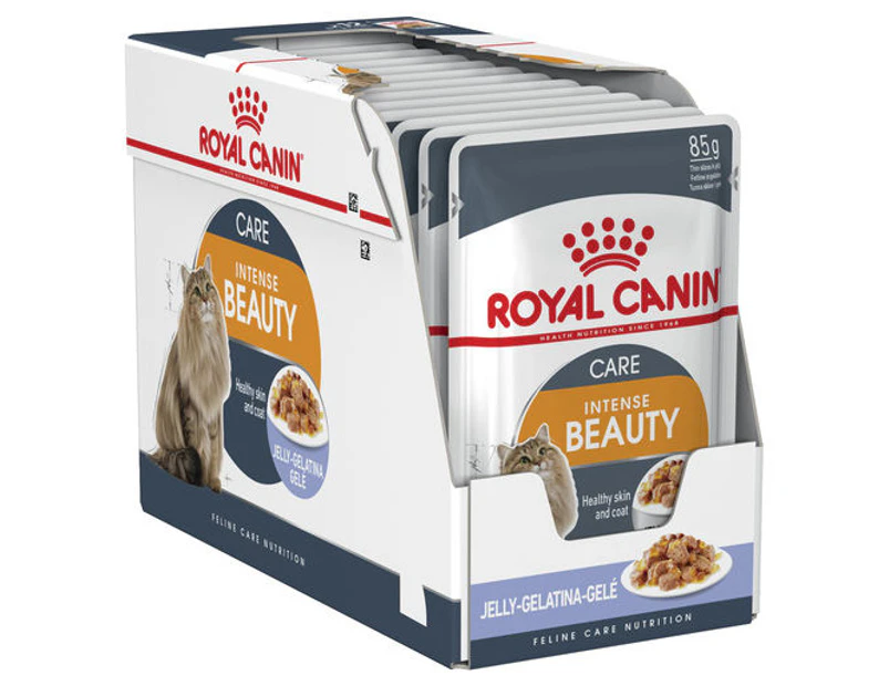 Royal Canin Feline Intense Beauty in Jelly Cat Food 12x85g