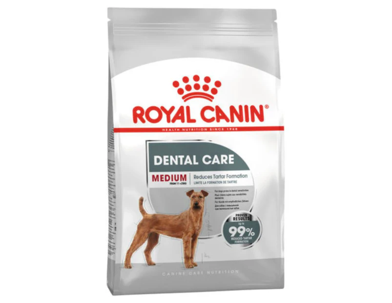 Royal Canin Canine Medium Adult Dental Care Dog Food 3kg