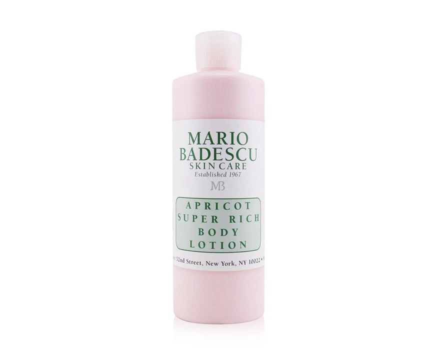 Mario Badescu Apricot Super Rich Body Lotion  For All Skin Types 472ml/16oz