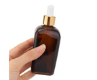 30ml 5Pcs Amber Glass Liquid Pipette Perfume Bottles Essential Oil Toner Bottle Reusable Bottle