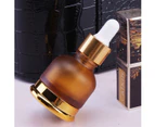 20ml 5PCS 20/30/50ML Empty Dropper Bottle Portable Amber Essential Oil Glass Perfume Massage Pipette Bottles Refillable Bottles