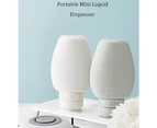 l 2Pcs Travel Silicone Soap Dispenser Sub-bottle Outdoor Portable Mini Liquid Dispenser Refillable Bottles