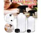 500ml 250ml/500ml Clear Glass Bottle With Trigger Sprayer Cap Essential Oil Water Spraying Bottle